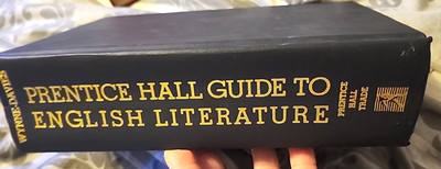 Prentice Hall Guide To English Literature  Hardcover Book No Dust Jacket 1990