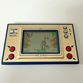 Nintendo Game & Watch Egg (EG-26) Wide Screen 1981 MINT CONDITION Tested Working