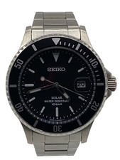 SEIKO Solar Watch Analog BLK V157 HADO