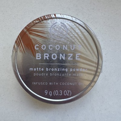 The Body Shop - Coconut Bronze Matte Bronzing Powder Fair 01 9g - RARE SHADOW