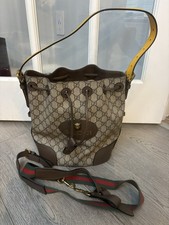 Authentic Gucci Neo Vintage GG Supreme Drawst...