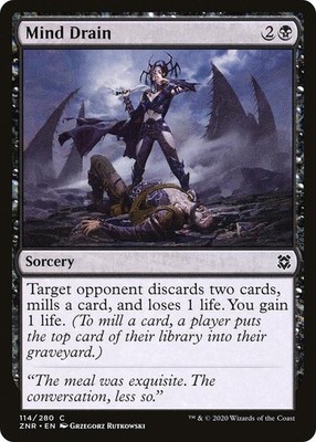 Mind Drain Foil ZNR NM