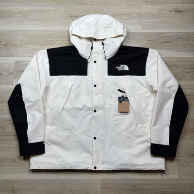 The North Face DryVent Mono Mountain Hooded Jacket -Men's Size XXL- White/Black
