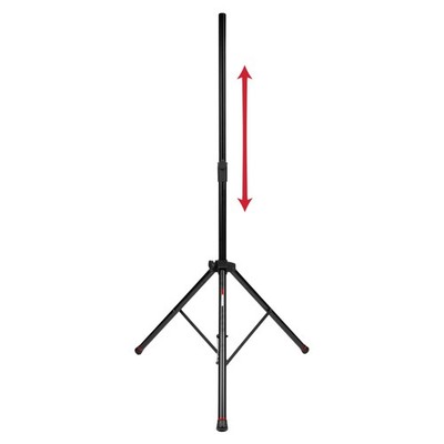 Gator Frameworks Deluxe Speaker Stand with Self Stand, Black