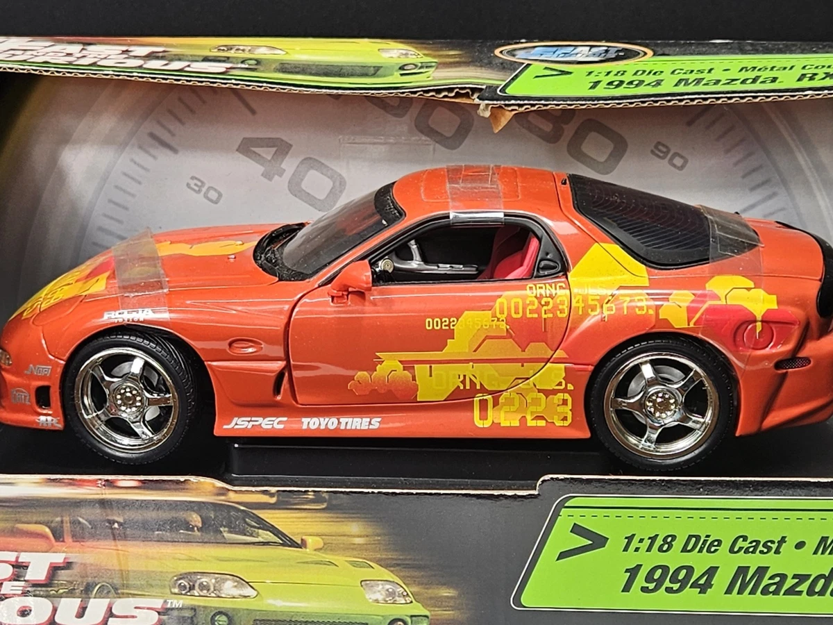 Fast & Furious Mazda Diecast & Toy Vehicles 1:18 Just Listed 2026