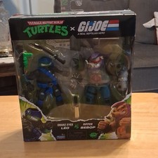 Hasbro TMNT Ninja Turles x G.I. Joe Mashup RIPPER X BEBOP 5 Figure NEW 2026