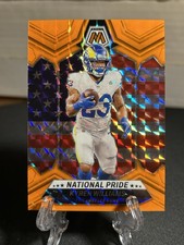 2024 Panini Mosaic - National Pride Kyren Williams #258 Orange Florescent #/25
