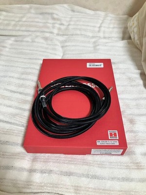 Barbarossa BR-CB150 3.0m Guitar Bass Patch Cable S-S Connector