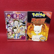 One Piece #90 (Viz May 2019) MANGA + Pokemon The First Movie Mewtwo Strikes Back