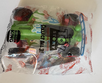 Vintage 1995 Green RC Car Toy Story Burger King Kids Meal Toy Sealed Package