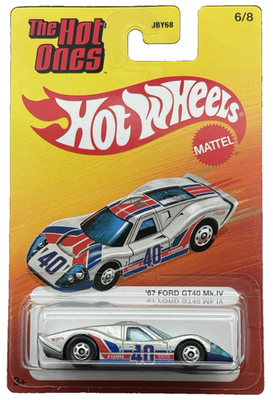 Hot Wheels 2025 HW Ultra Hots Zamac'67 Ford GT40 Mk.IV The Hot