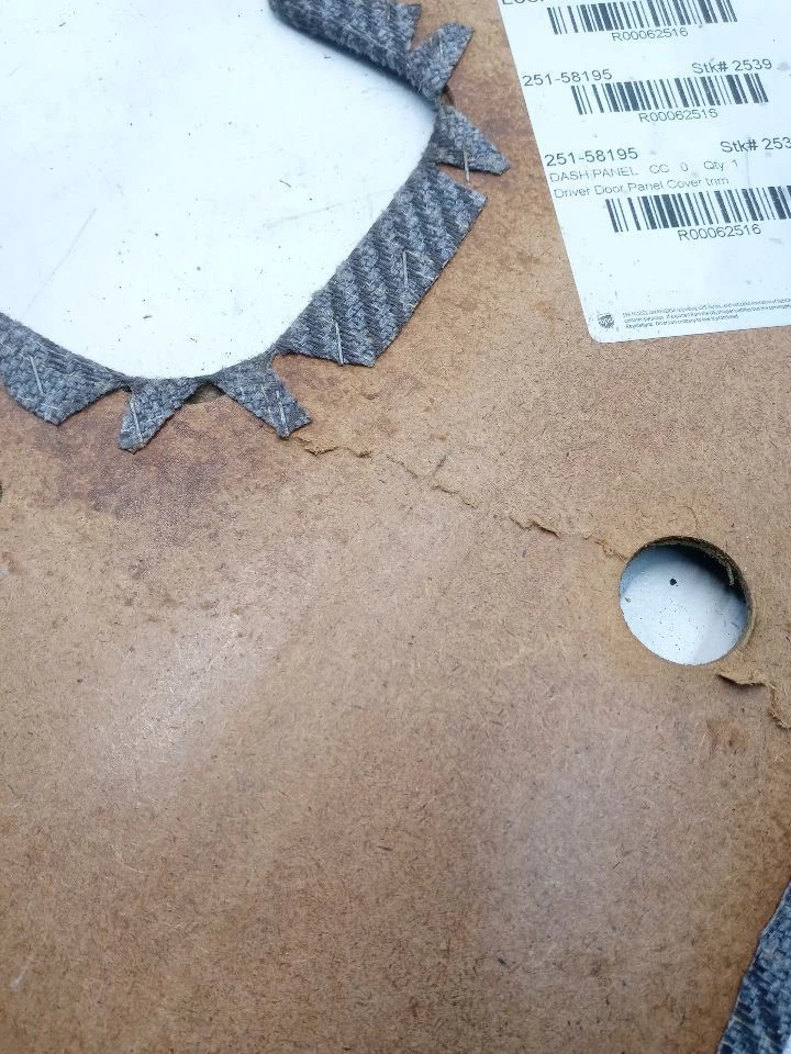 1987-1993 Mazda B2600 Driver Front Left Door Panel Cover Trim OEM Tested  - Image 4 of 4