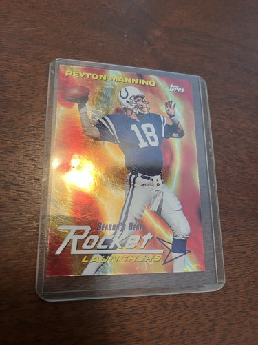 Peyton Manning [Refractor] #SB10 1999 Topps Chrome Season's Best card