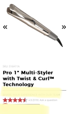 Remington Pro 1'' Multi-Styler with Twist & Curl Technology Color Care Protection