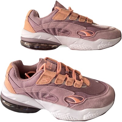 Women s Sneakers Size 8.5 PUMA CELL Venom Elderberry Peach 37074107