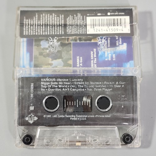 90s Rap R&B OST 5 Cassette Tape Lot Menace Society New Jack City GUY Al B Sure - Picture 16 of 22