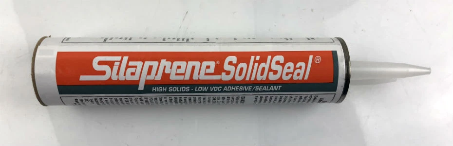 Triton 06110 Silaprene SolidSeal Adhesive Sealant - 10.3 Oz Tube