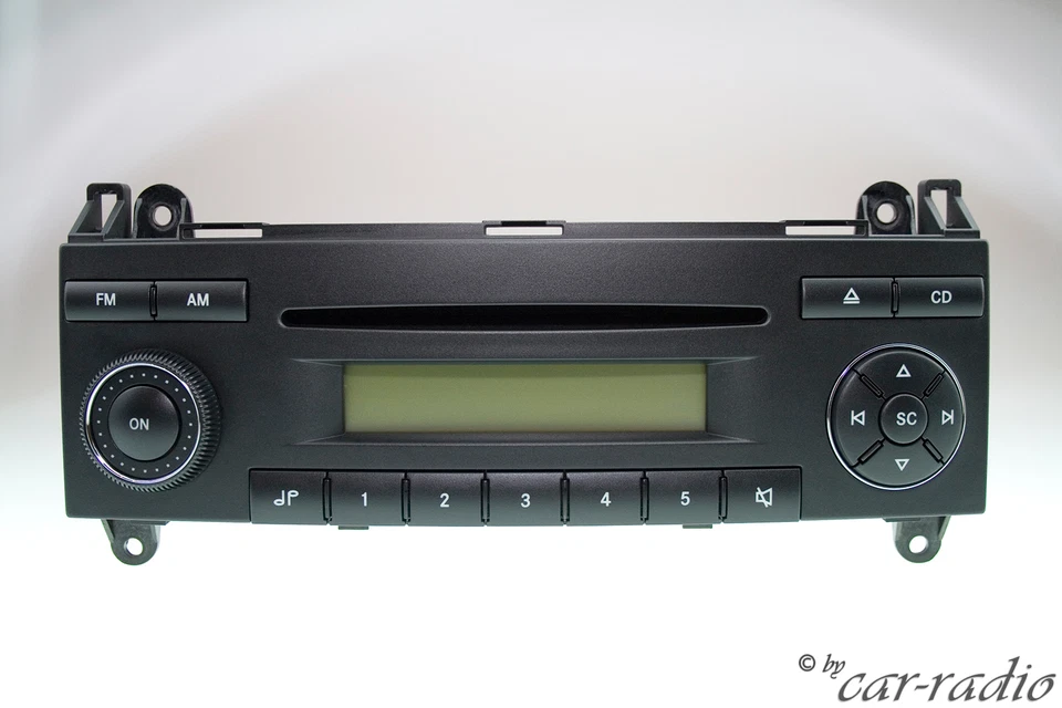 Original Mercedes Sound 5 BE7076 Becker Autoradio W906 W639 W169 W245 CD Radio - Bild 3 von 4