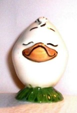 ++=Duck G*110 16.1181.2 Ceramic Character Egg Sly Duck Pie Bird