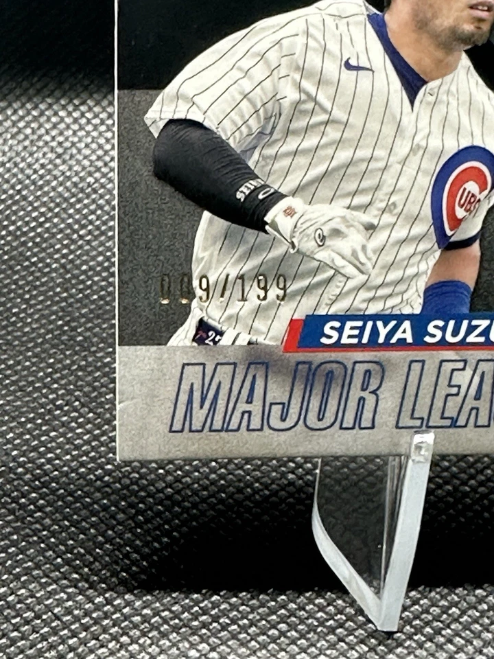 Seiya Suzuki Topps Major League Material /199 Cubs - Image 3 of 4