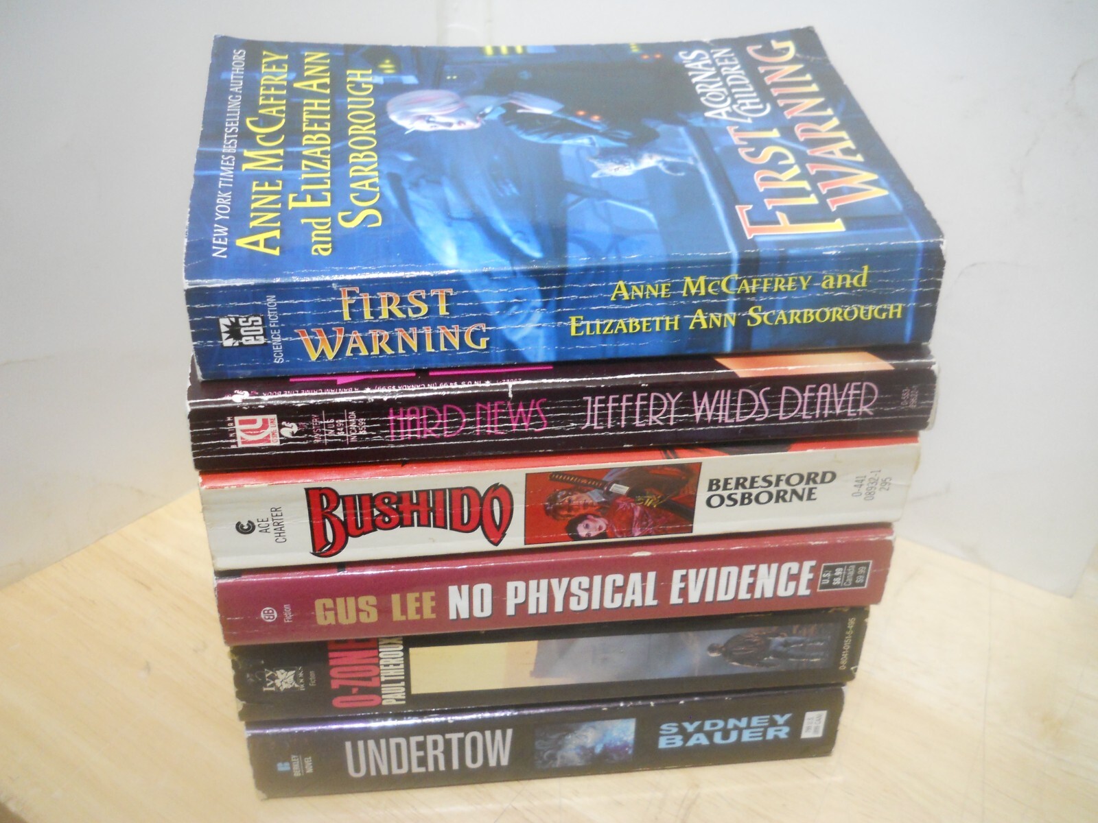 Lot of 6 Best Seller Novels ~ Mixed Genre gently read ~ Free S&H # 1