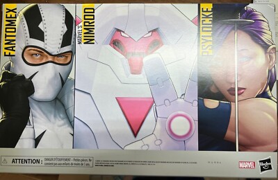 マーベルレジェンズ Psylocke Nimrod Fantomex 3体セット Marvel Legends Psylocke, Nimrod & Fantomex Action Figure 3