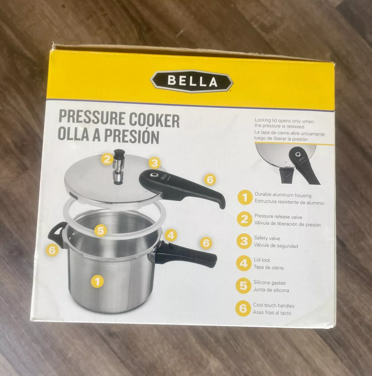 Bella 5-Qt. Pressure Cooker - Macy's