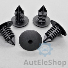 10pcs Door Panel Clips Fixing Clips 10mm Universal