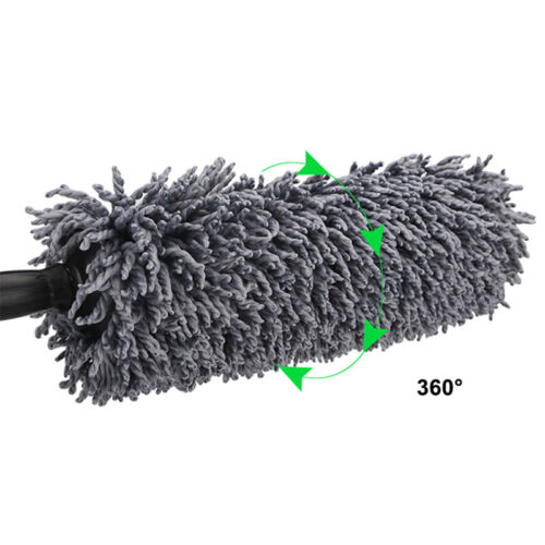 Auto Microfiber Car Duster Brush Cleaning Dust Brush Car Care Polishing Towel ZS - Picture 1 of 12