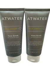 New Atwater Skin Armor Face Scrub 100ml / 3.4oz each 2 Pack 