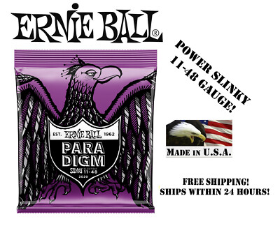 **ERNIE BALL PARADIGM 2020 POWER SLINKY ELECTRIC GUITAR STRINGS (11-48)**