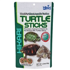 Hikari Turtle Sticks Floating Sticks Daily Diet for Aquatic Turtles 4.23 oz