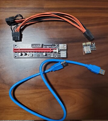 PCI-E 1x to PCI-E 16x PCI Express adapter riser 164 PIN VER.SU-103D High Power