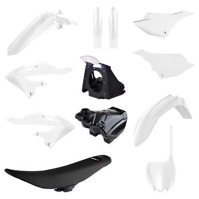 Polisport komplettes Restyle Plastikset inkl. Tank & Sitz Yamaha YZ125/250 02-21 Wh