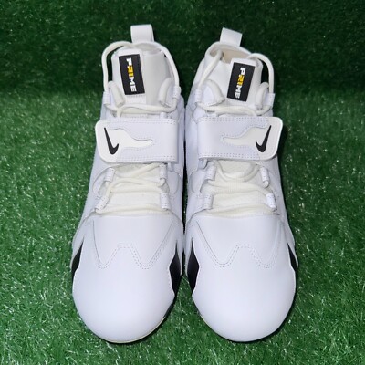 Nike Vapor Diamond Turf 96 DT Deion Football Cleats White HJ3360