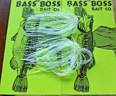 BACK IN 10 GLOW IN THE DARK HOLE IN ONE  SKIRTS-BUZZ BAITS, SPINNER BAITS, JIGS
