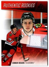 2023-24 SP Game Used Authentic Rookies Red Jersey CONNOR BEDARD #230 Chicago RC