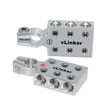 V-gate Vlinker 6x00 20 Awg Gauge Lead-acid Battery Terminals Clamp 6061 A...