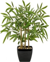 43CM KüNstliche Bambus Pflanze Deko Im Keramiktopf Zimmer Bonsai
