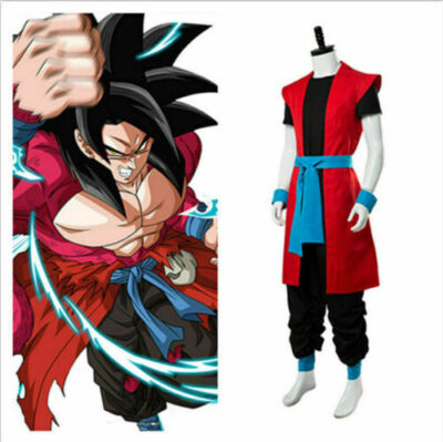 Dragon-Ball Heroes:Universe Mission Son Goku Saiyan Cosplay