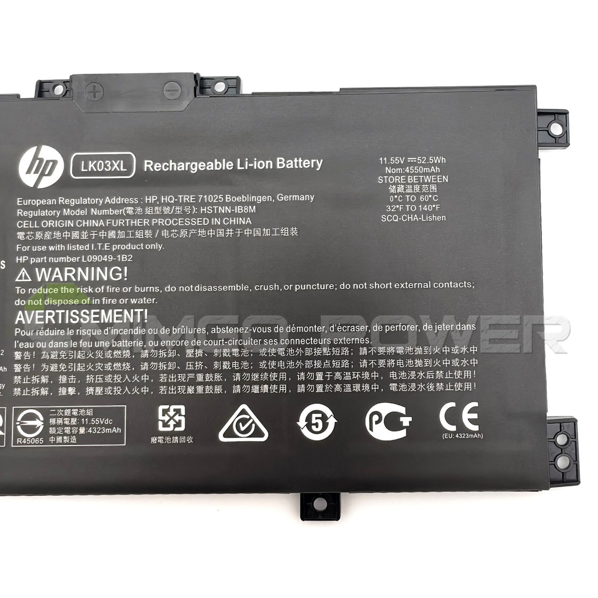 Genuine LK03XL Battery for HP Envy X360 15-BP 15-BQ 15-CN 15-CP 15