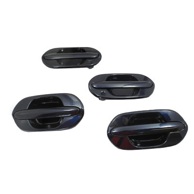 For 99-2004 Honda Odyssey Midnight Blue Pearl B518P Set 4pcs Outside Door Handle