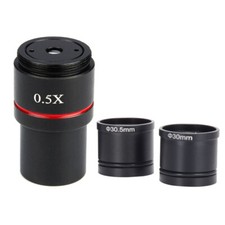 0.5X C Mount Microscope Relay Lens CCD Camera Adapter 23.2mm w/30 30.5mm Adapter