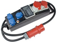As-Schwabe 60813 | Vollgummi-Steckdosenleiste S11+