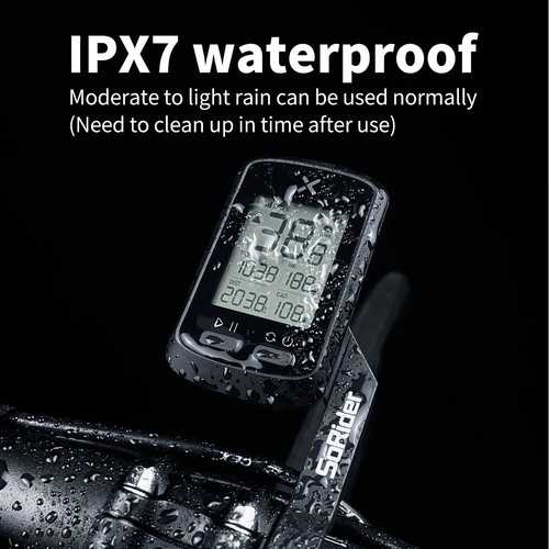 Bicycle Computer Wireless Speedometer Waterproof Bicycle Speedometer Odometer - Picture 5 of 27