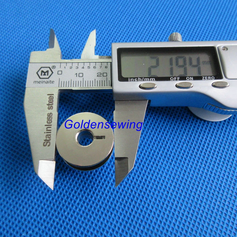 20 METAL BOBBINS FITS PFAFF 130, 230, 260, 262, 332, 360, 362 #9033S - Image 3 of 4