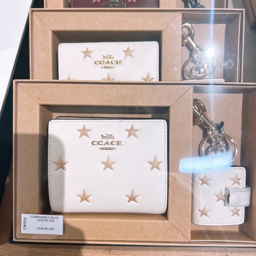 箱付き【COACH】Snap Wallet And Picture Frame Bag Charm NWT Coach Boxed Snap Wallet And Picture Frame Bag Charm With