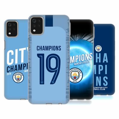 MANCHESTER CITY MAN CITY FC 2019 CHAMPIONS GEL CASE FOR LG PHONES 1