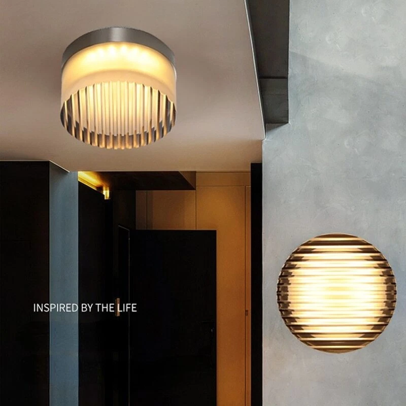 LED Crystal Wall Sconces Modern Wall Light Bedside Lamp Hardwired