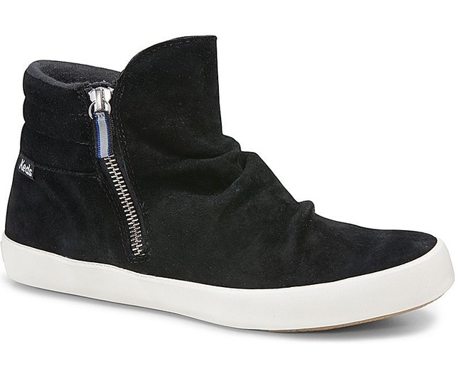 keds black suede sneakers